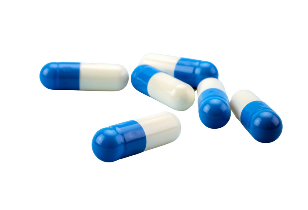 Empty BLUE/WHITE Gelatin Pill Capsules in Bulk - Gelatin Capsule Filling - Gelatin Pill Capsules Empty Capsules Multiple Color Available