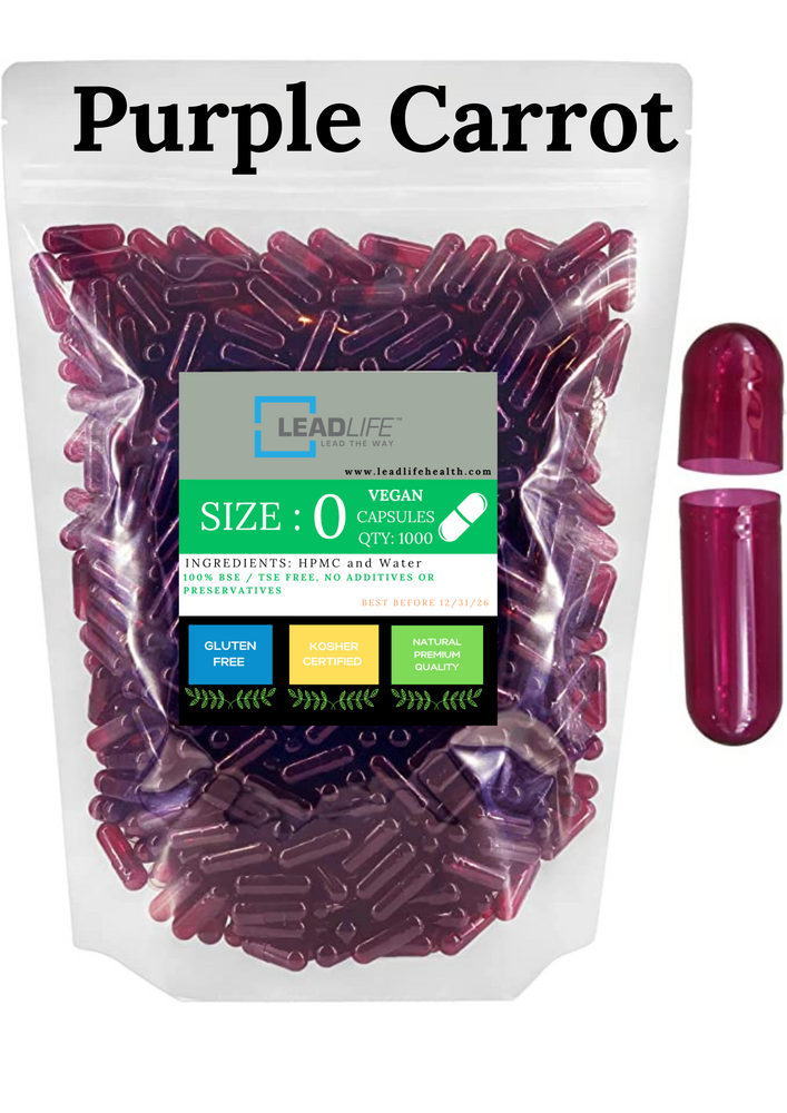 
                  
                    Veggie Pill Capsules in Purple Carrot
                  
                